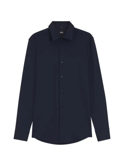 BOSS slim-fit stretch-jersey shirt