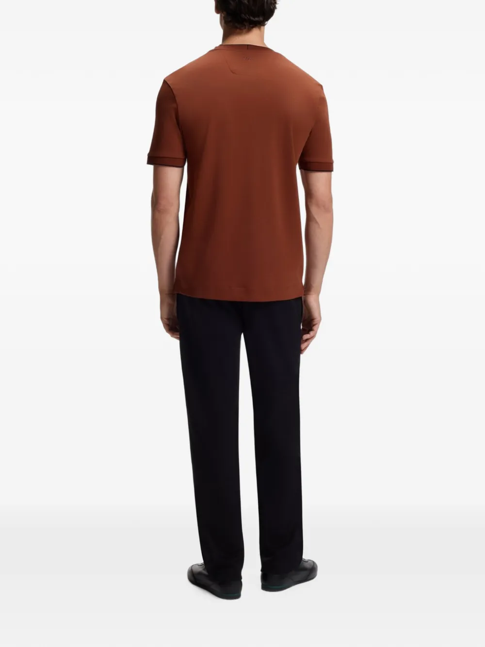 BOSS x Aston Martin T-shirt van gemerceriseerd katoen Bruin