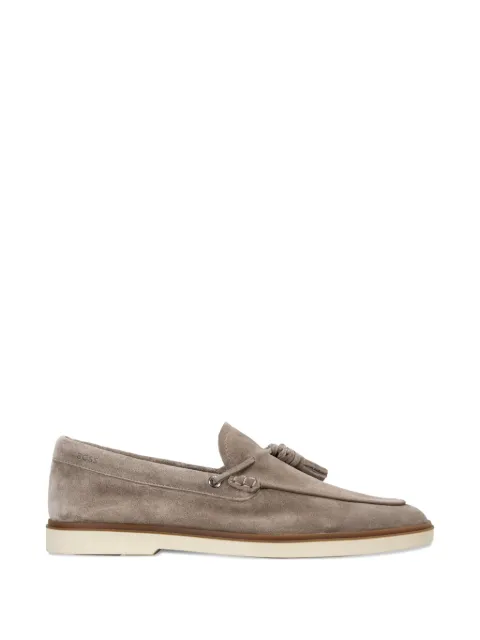BOSS lambskin loafers