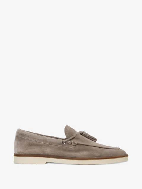BOSS mocassins en cuir d'agneau