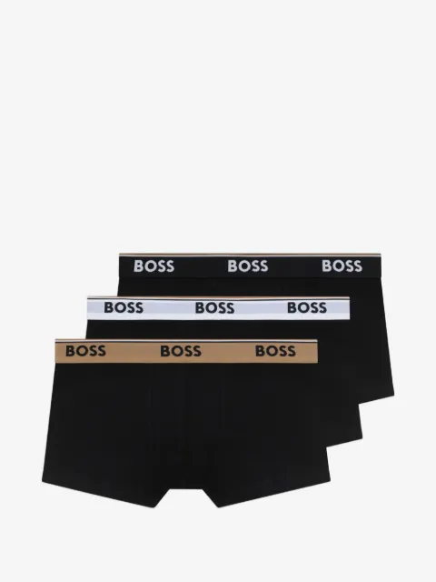 BOSS logo-waistband boxers (set of three)