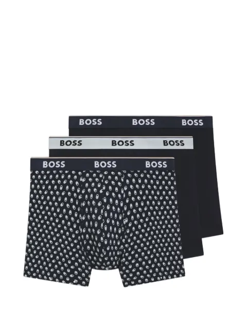 BOSS logo-waistband boxers (set of three)