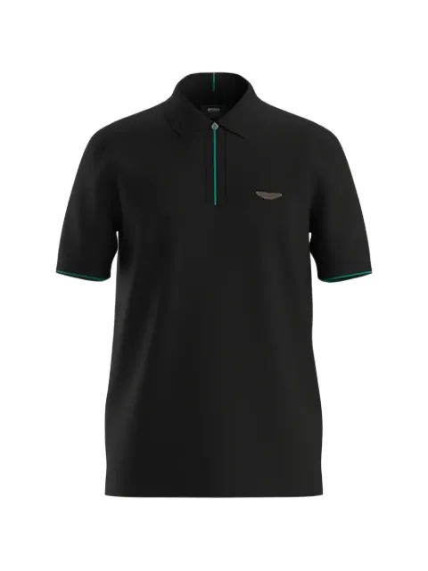 BOSS Poloshirt mit Logo-Patch