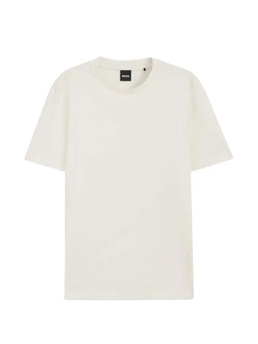 BOSS T-Shirt mit rundem Ausschnitt - Nude