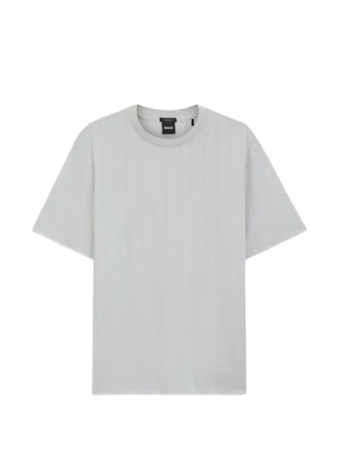 BOSS playera texturizada