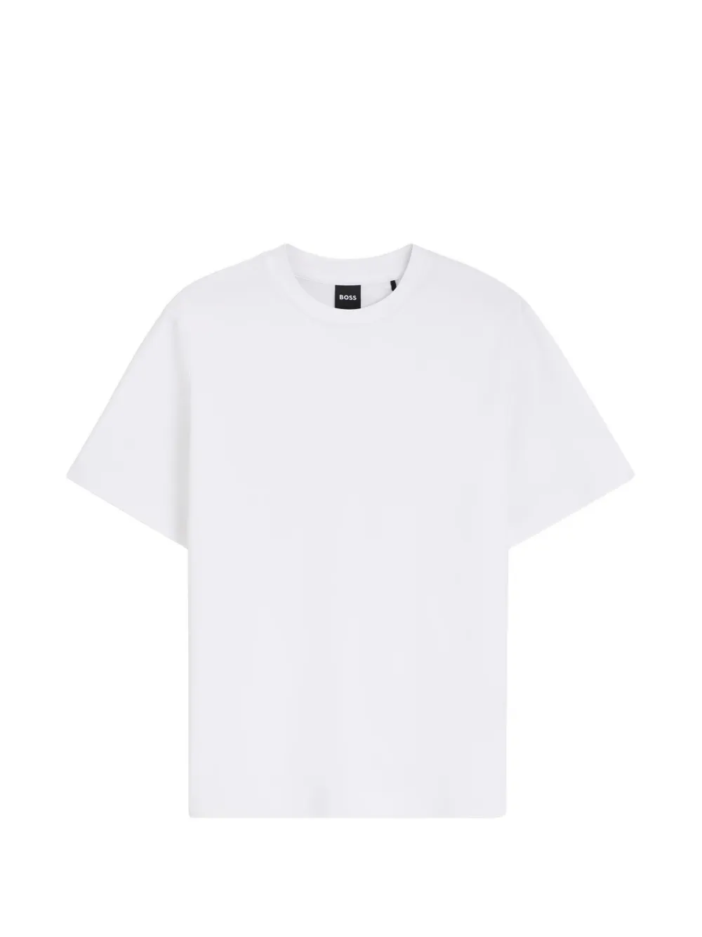 BOSS T-shirt in cotone mercerizzato - Bianco