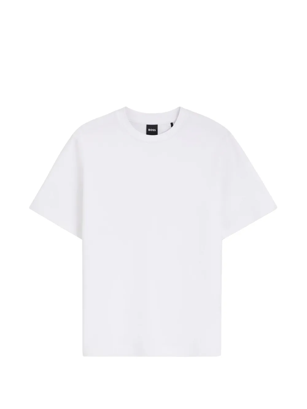 BOSS T-shirt in cotone mercerizzato - Bianco