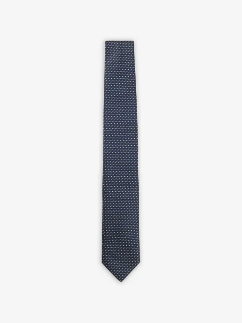 BOSS micro-pattern tie
