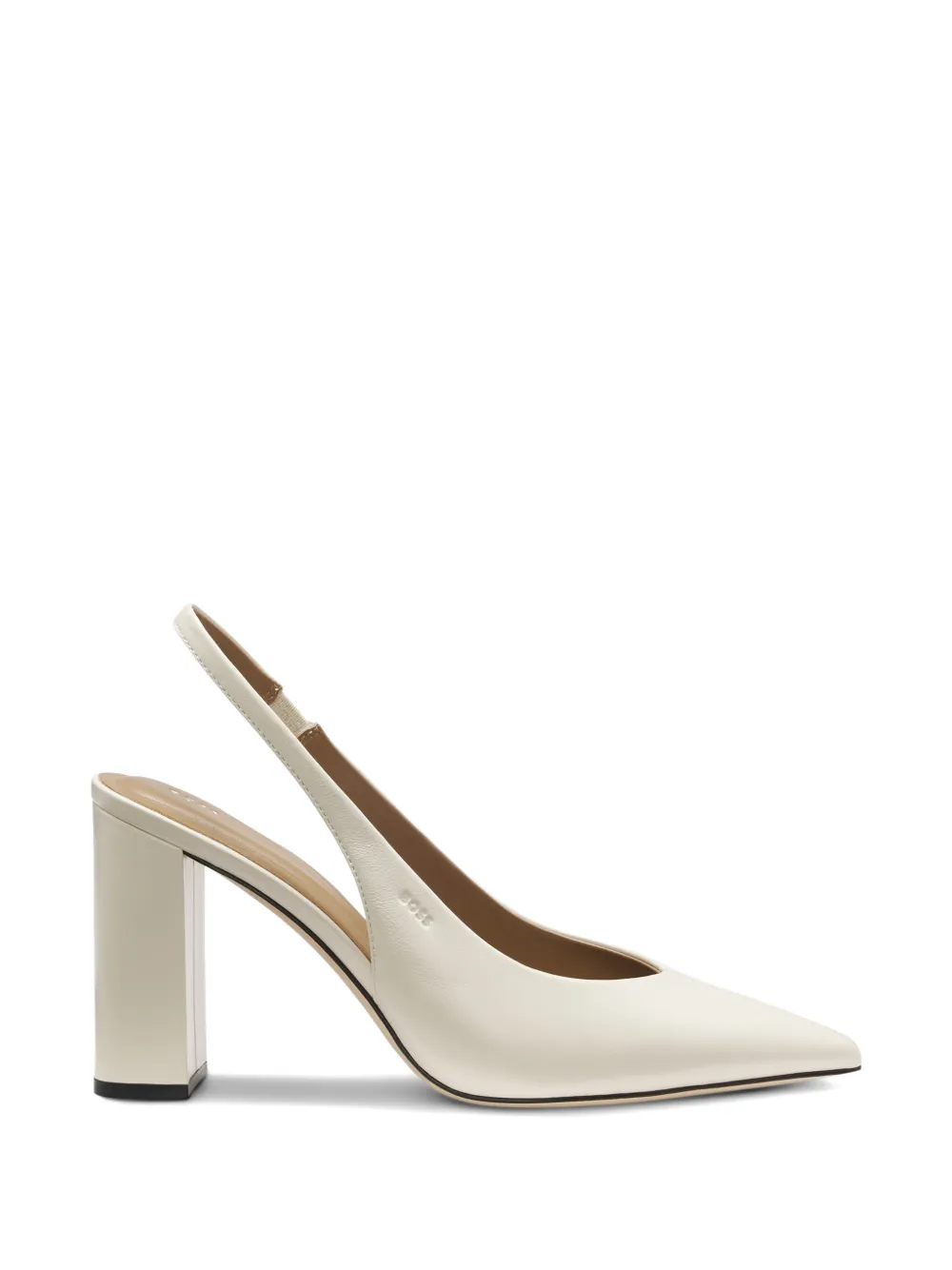 BOSS Spitze Slingback-Pumps - Nude