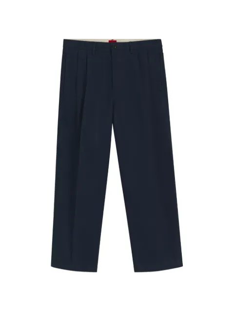 HUGO belt-loops trousers