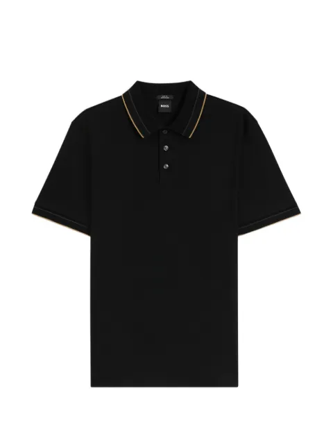 BOSS cotton polo shirt