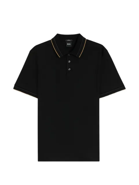 BOSS cotton polo shirt