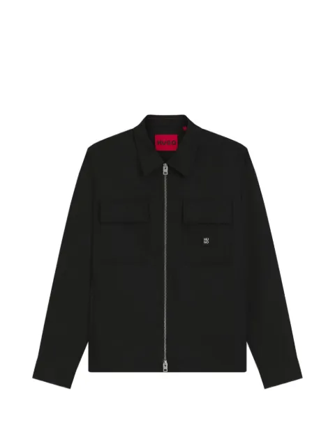HUGO Jaqueta oversized com zíper