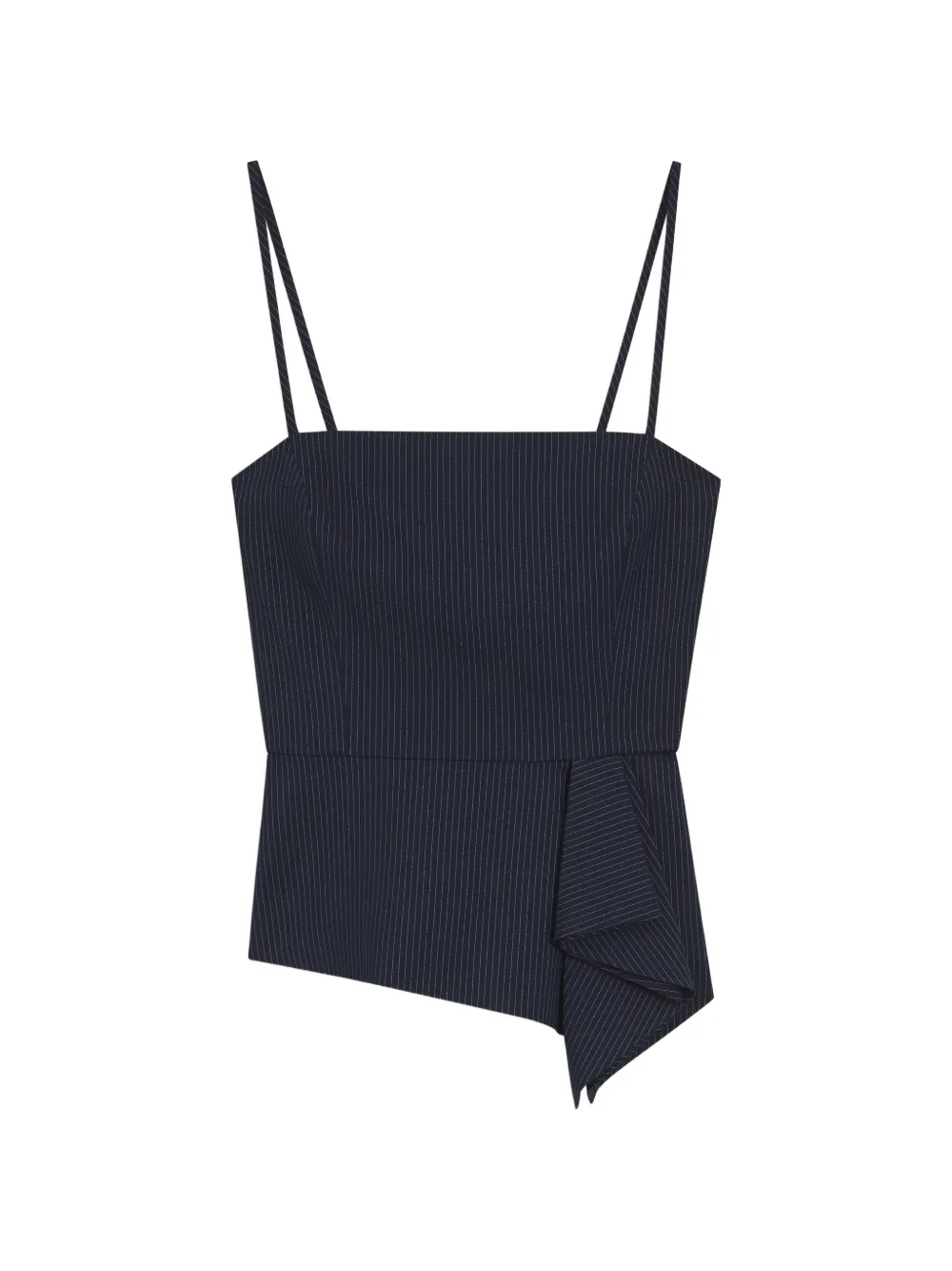 HUGO Top gessato - Blu