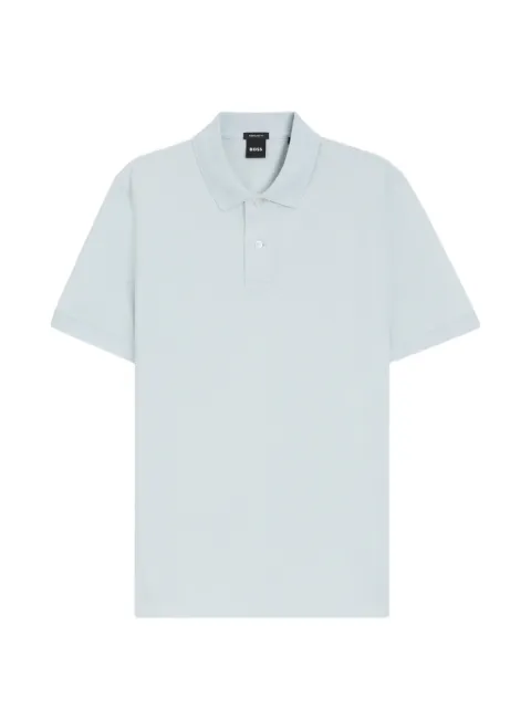 BOSS Pallas logo-embroidered piqué polo shirt