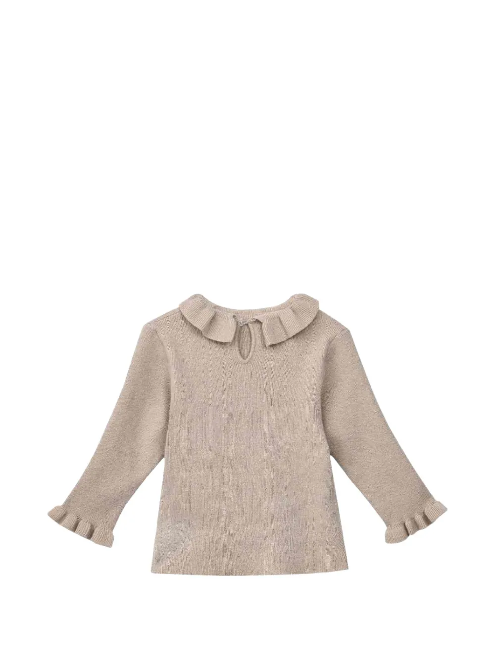 Sweet Cactus Gewatteerde set met ruches Beige