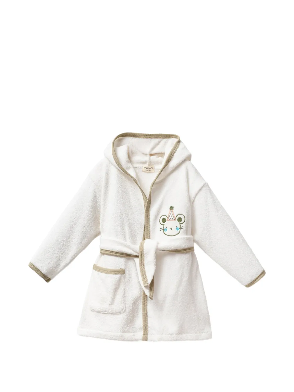 moi noi Mouse Party robe - White