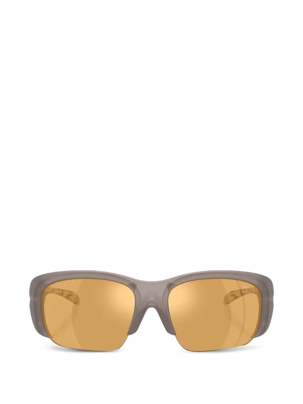 Diesel Occhiali da sole con cut-out - Grigio