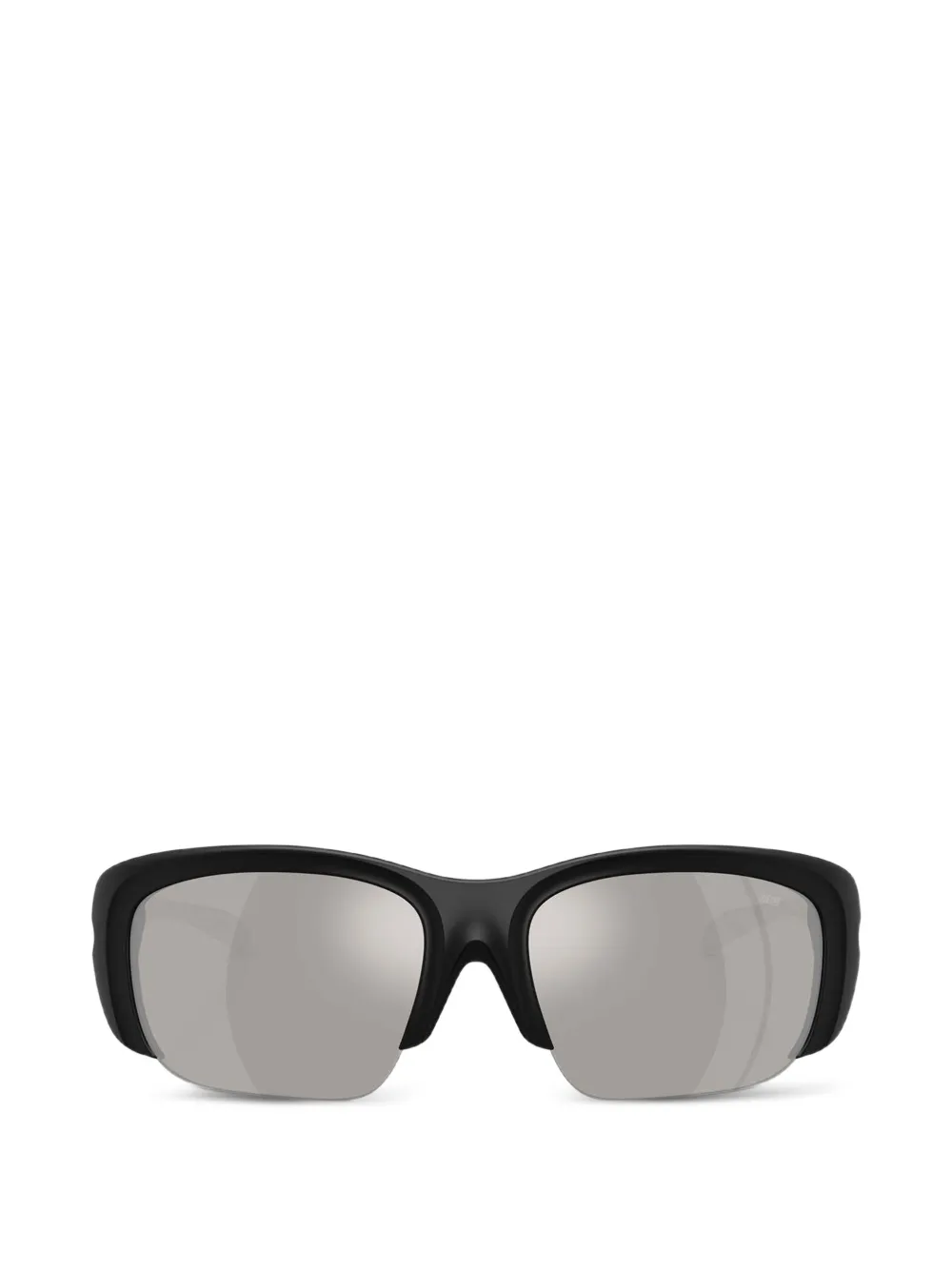 Diesel cut-out rectangular-frame sunglasses - Nero
