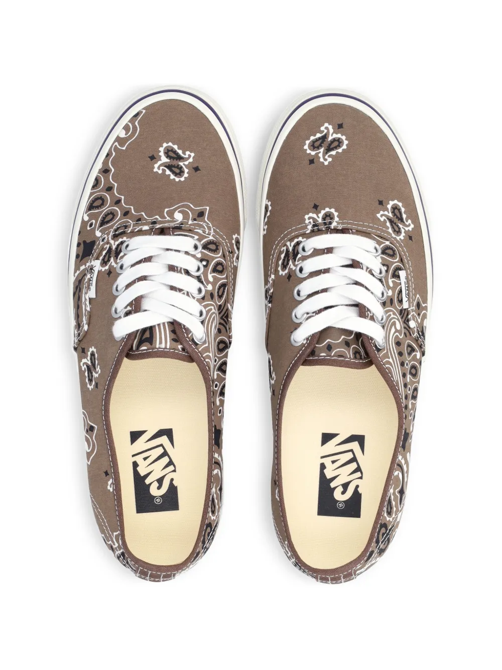 Vans Authentic 44 paisley-print sneakers Bruin