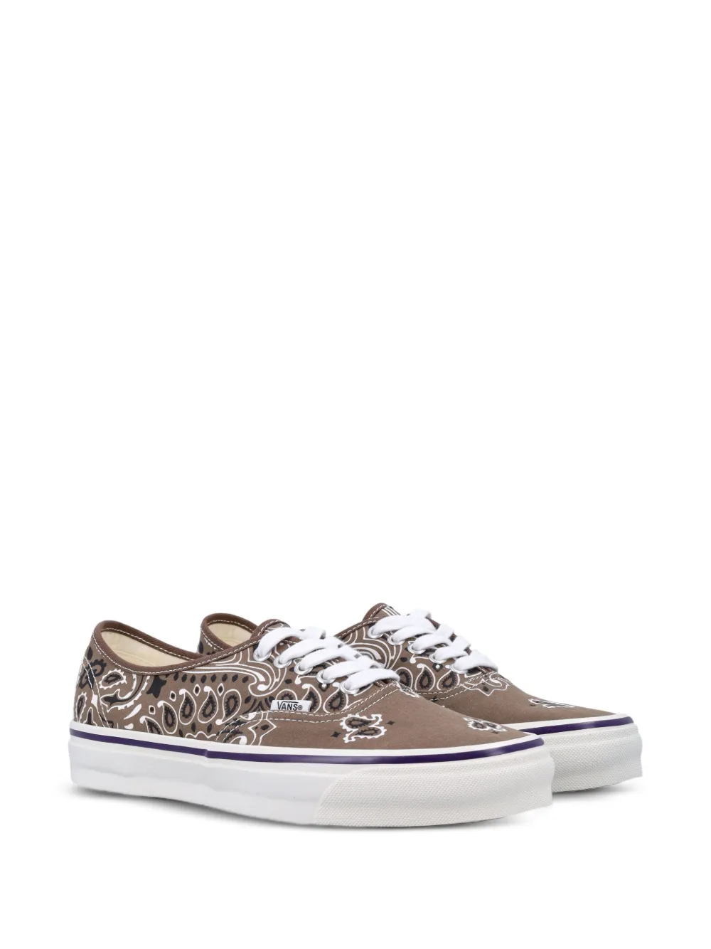 Vans Authentic 44 paisley-print sneakers Bruin