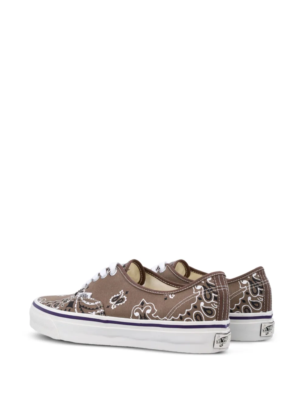 Vans Authentic 44 paisley-print sneakers Bruin