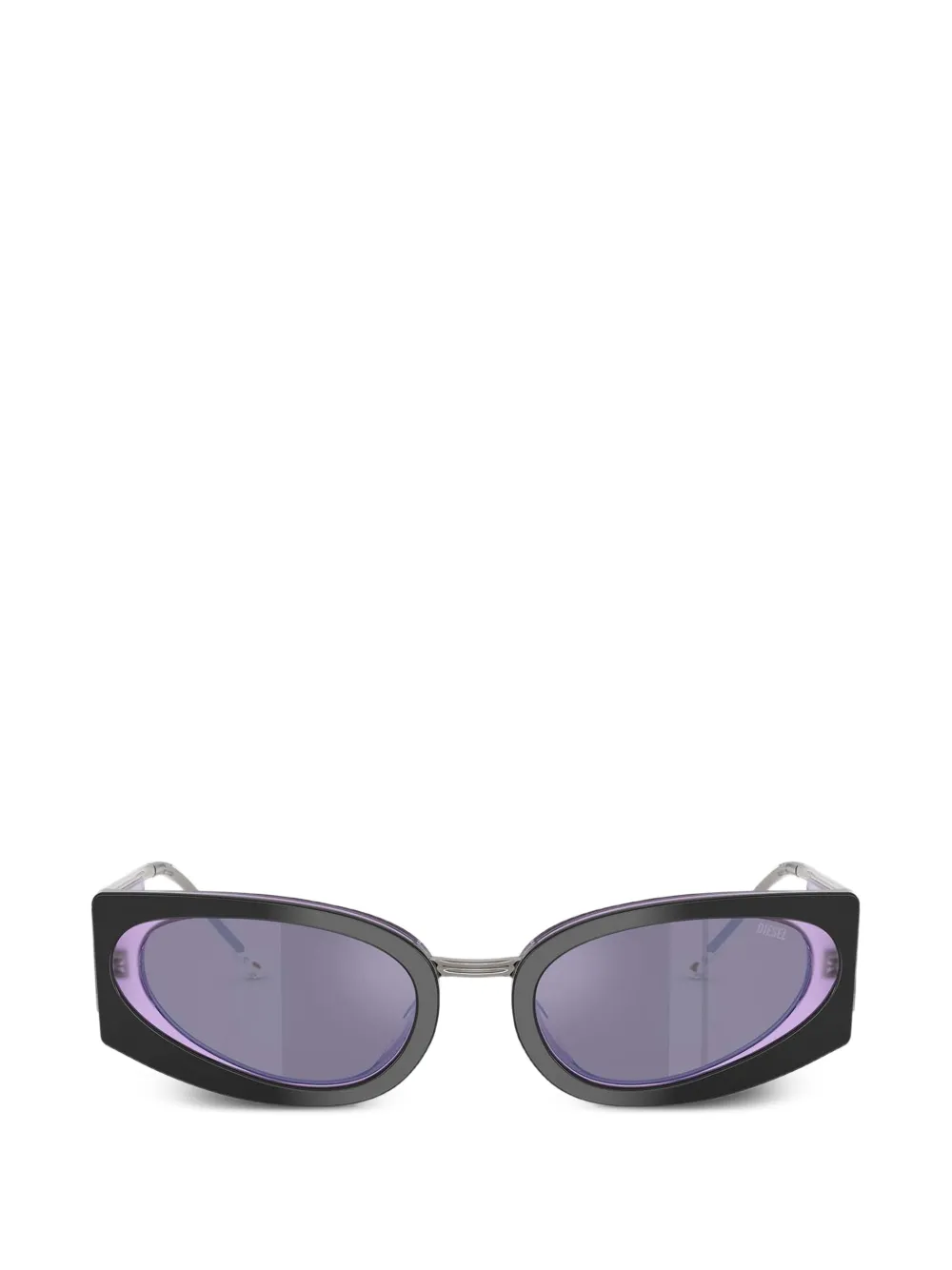 Diesel geometric-frame tinted sunglasses - Viola
