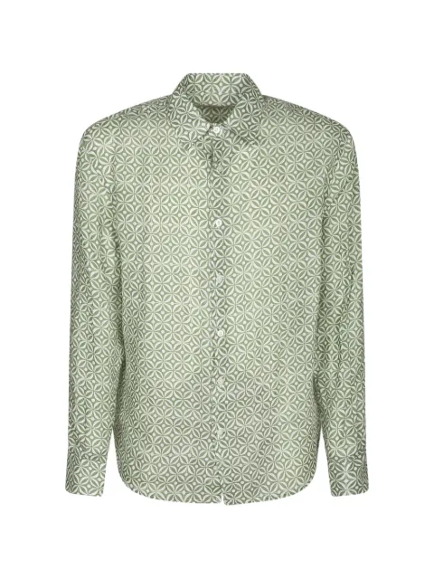 PENINSULA SWIMWEAR Asinara geometric-print shirt