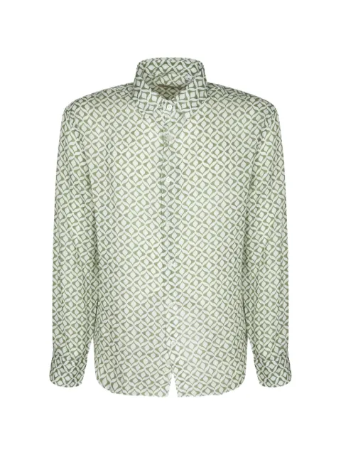 PENINSULA SWIMWEAR Salina geometric-print shirt