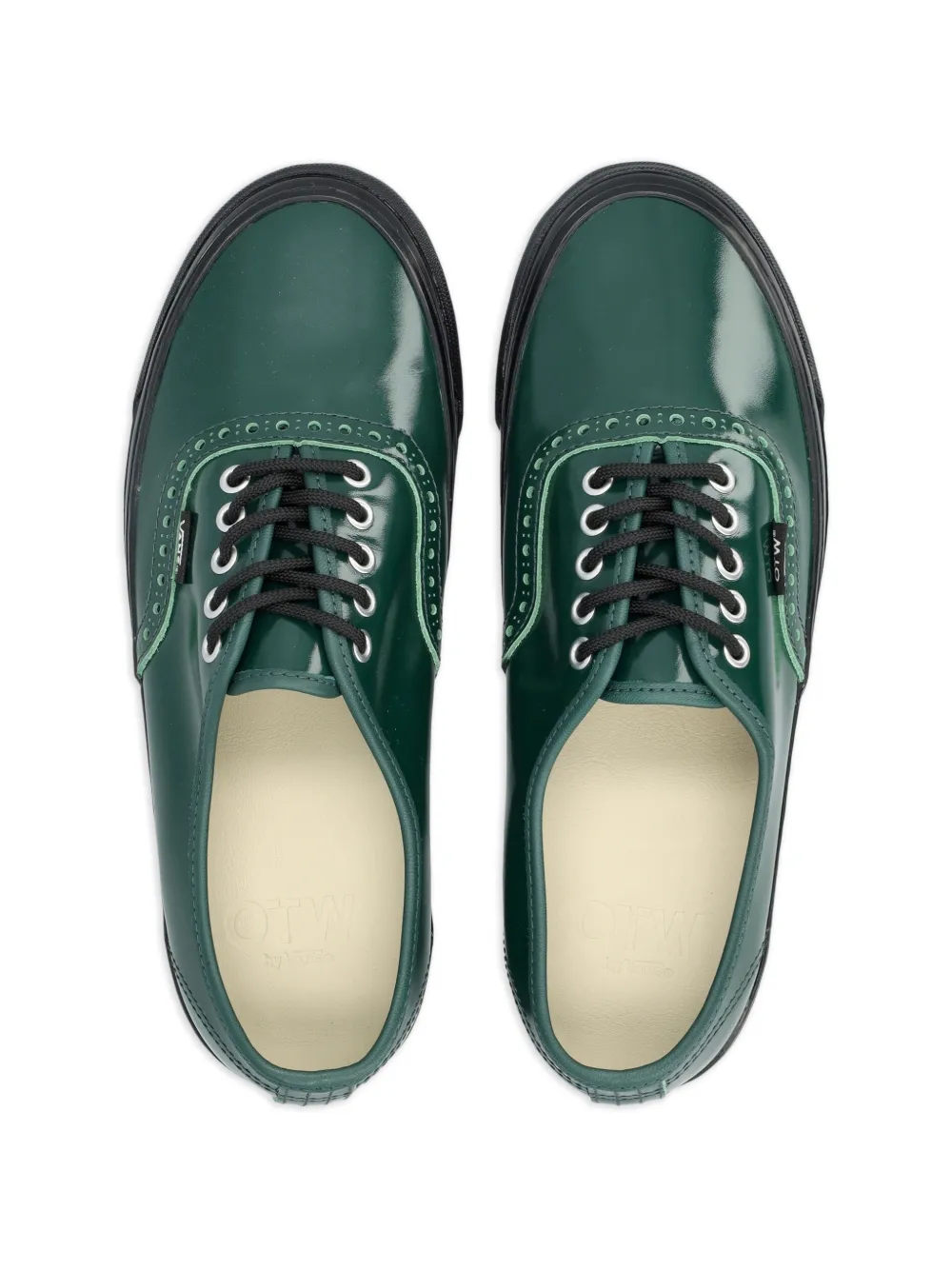 Vans OTW Authentic 44 brogue-detail sneakers Groen