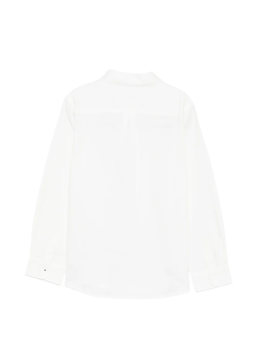 SUN68 KIDS Shirt met geborduurd logo Wit