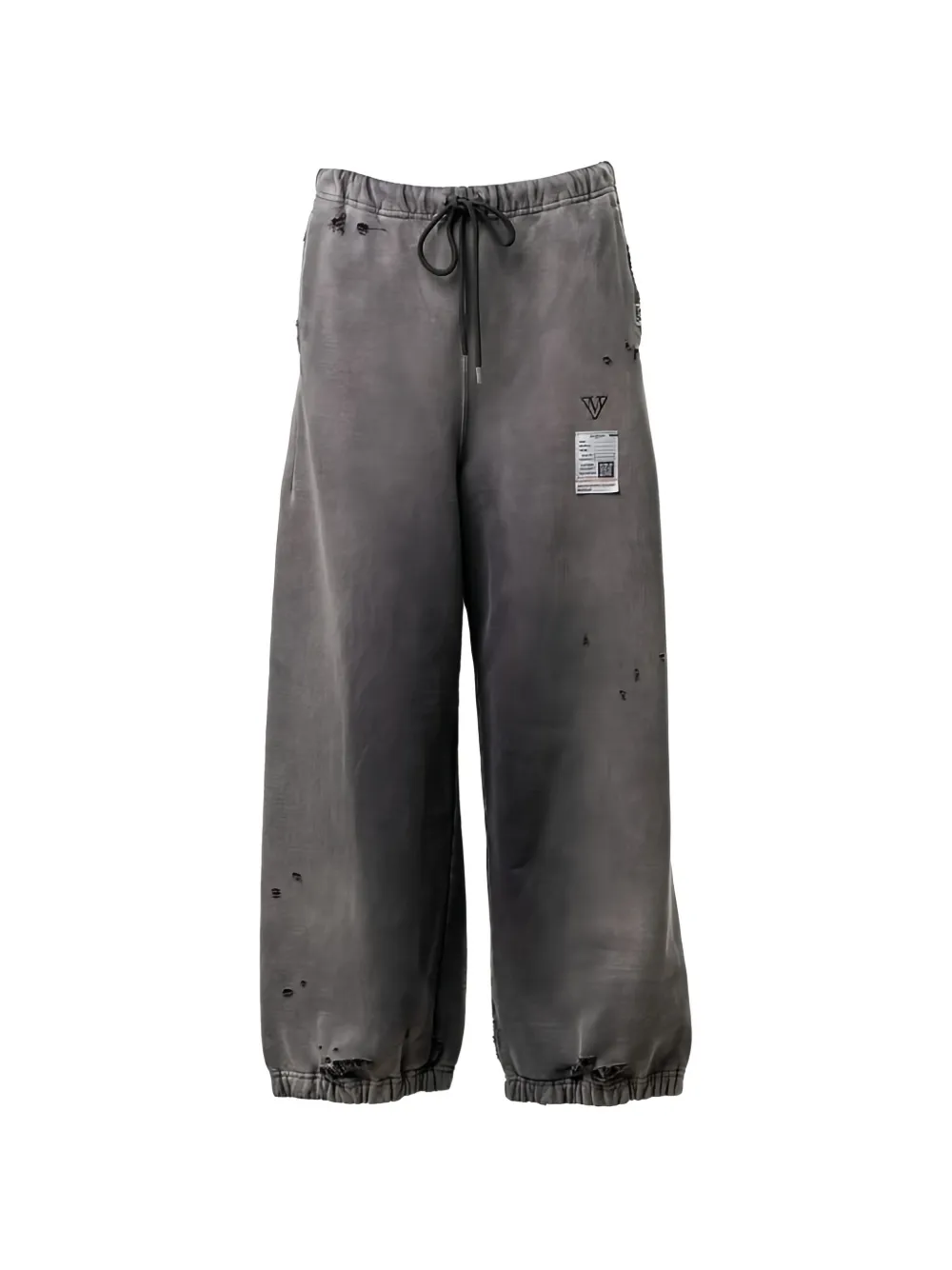 Maison MIHARA YASUHIRO sun-faded-like sweat pants - Nero