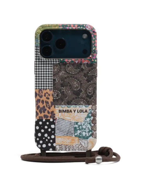 Bimba y Lola Cover per iPhone 17 con design patchwork