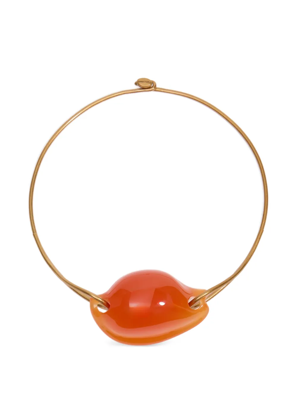 BIMBA Y LOLA Choker mit Muschelanhänger - Gold