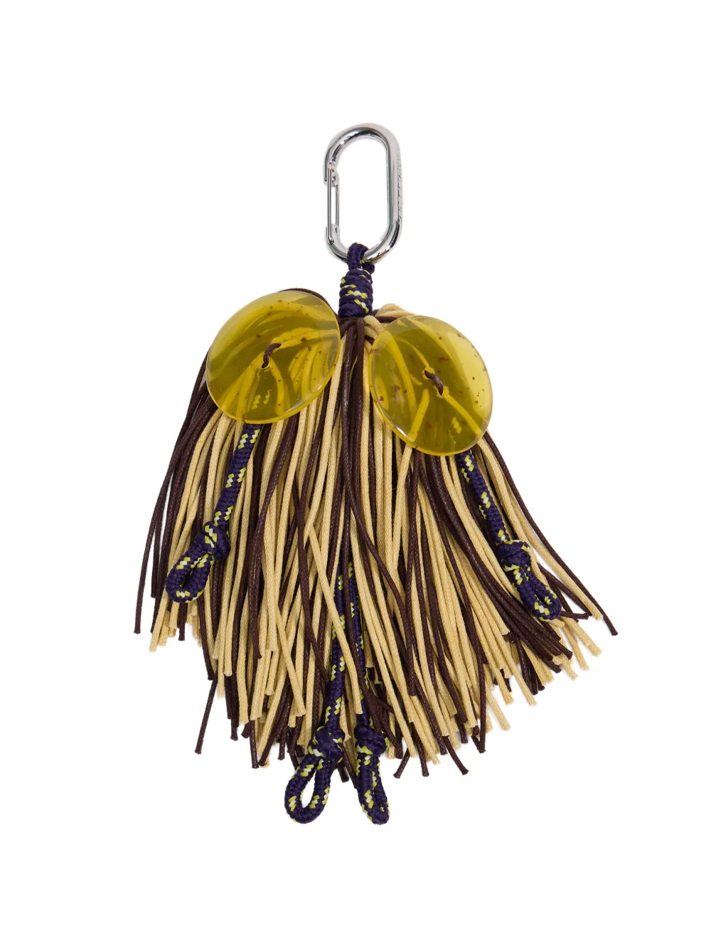 Bimba y Lola Carmela two-tone keyring - Marrone