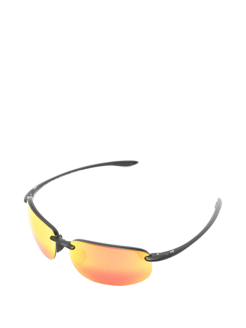 Maui Jim Hookipa zonnebril met vierkant montuur Zwart