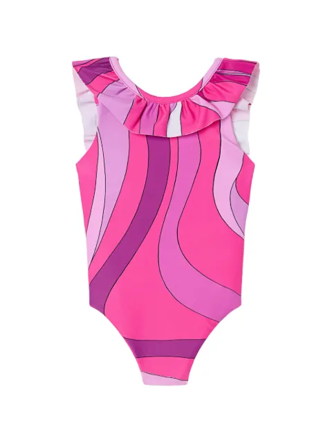 PUCCI Junior bañador con estampado Marmo