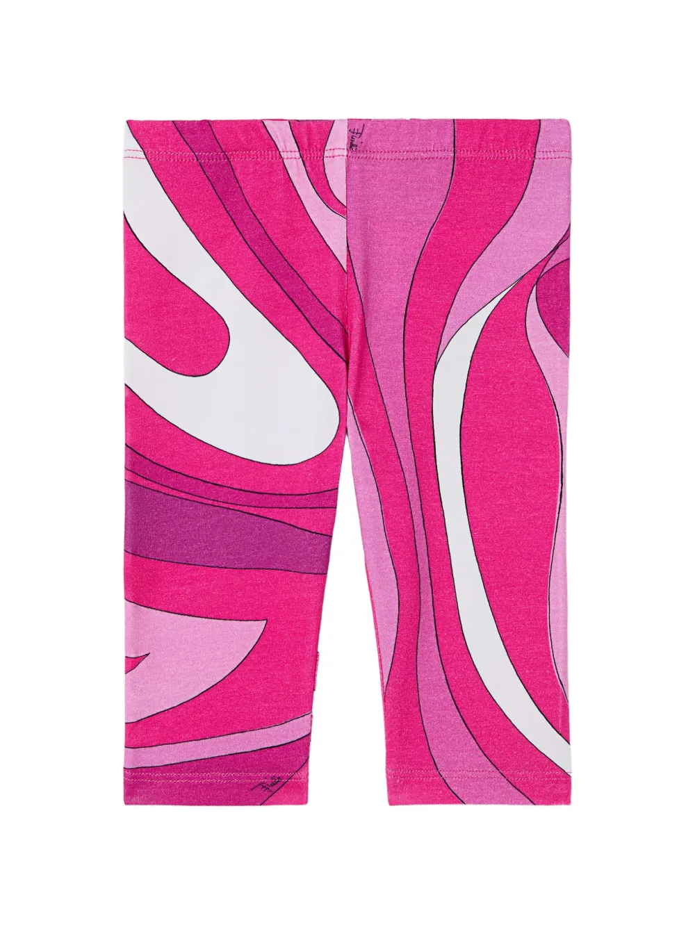 PUCCI Junior Marmo-print leggings - Rosa