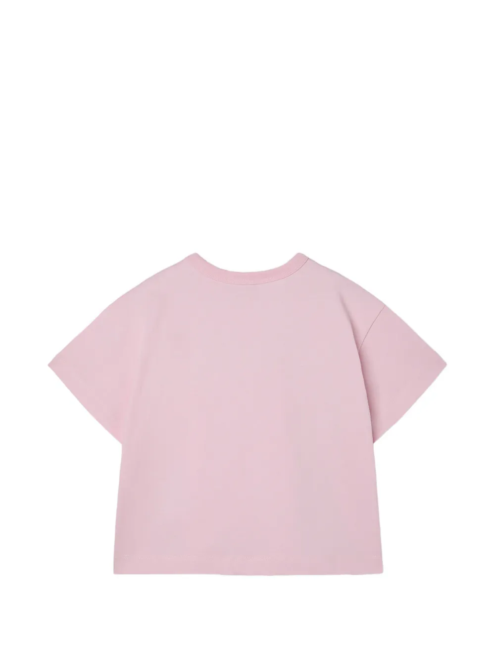 PUCCI Junior T-shirt met versierd logo Roze