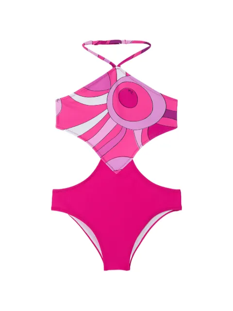 PUCCI Junior bañador con estampado Marmo
