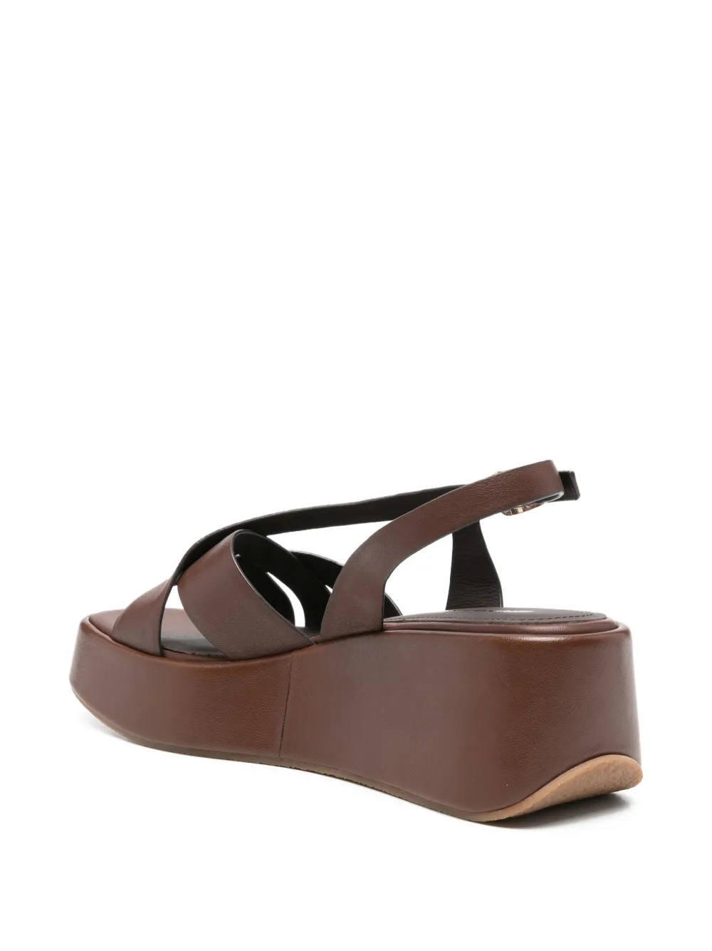 Bruno Premi crossover-strap platform sandals Bruin