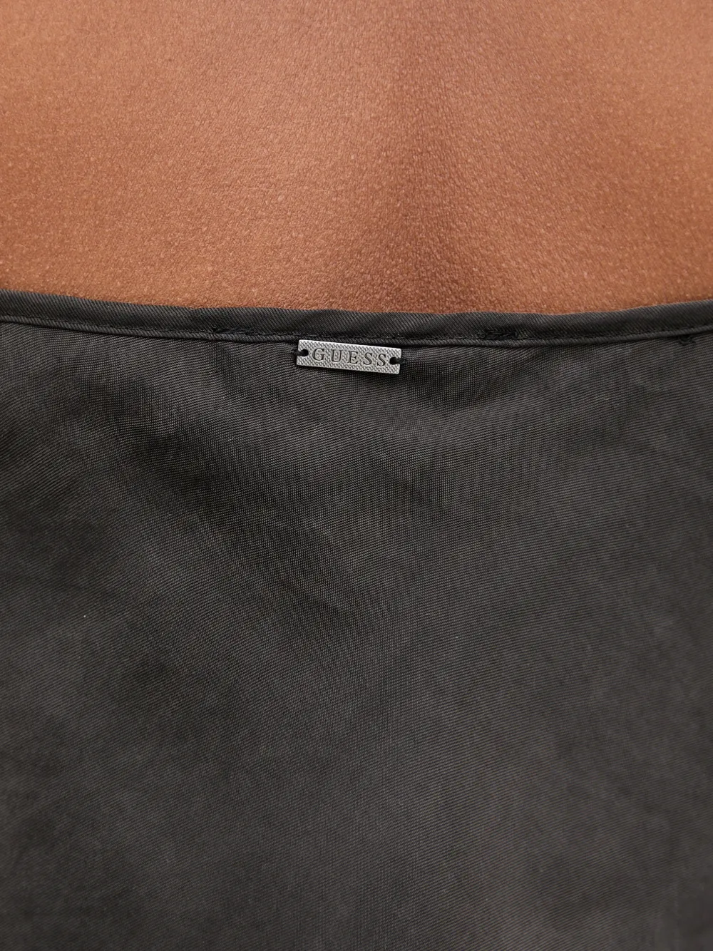 GUESS USA Midi-jurk met col Grijs