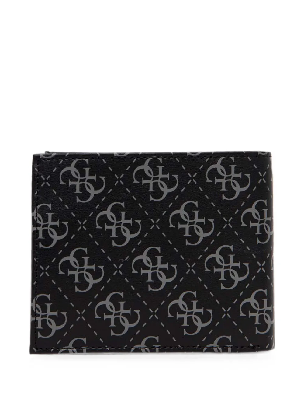GUESS USA monogram-print wallet - Nero