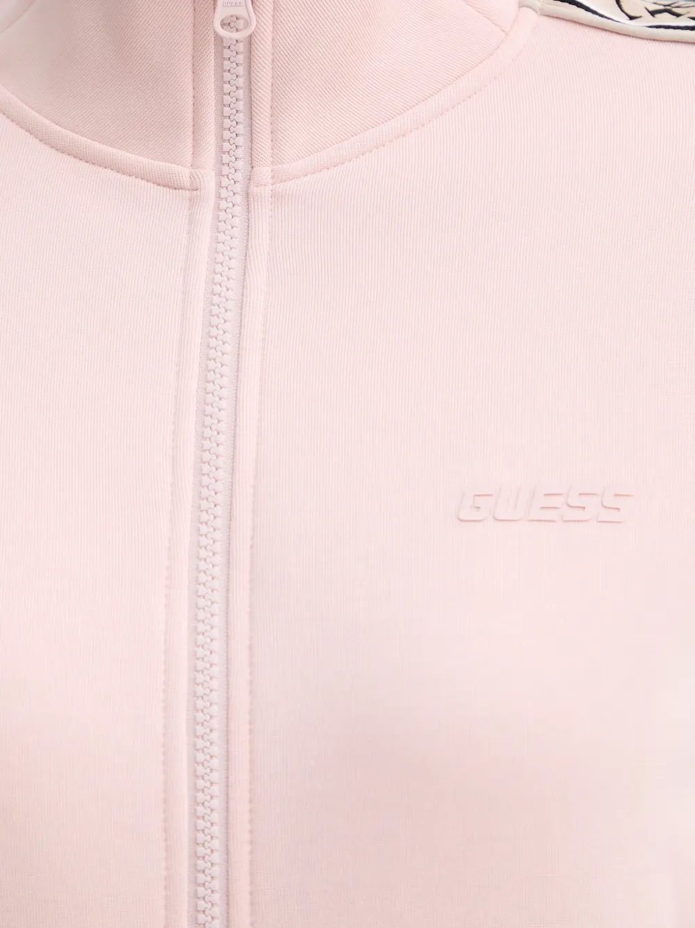GUESS USA Sweater met logoband Roze
