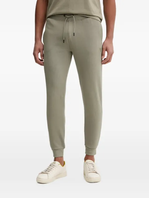 GUESS USA logo-patch drawstring track pants
