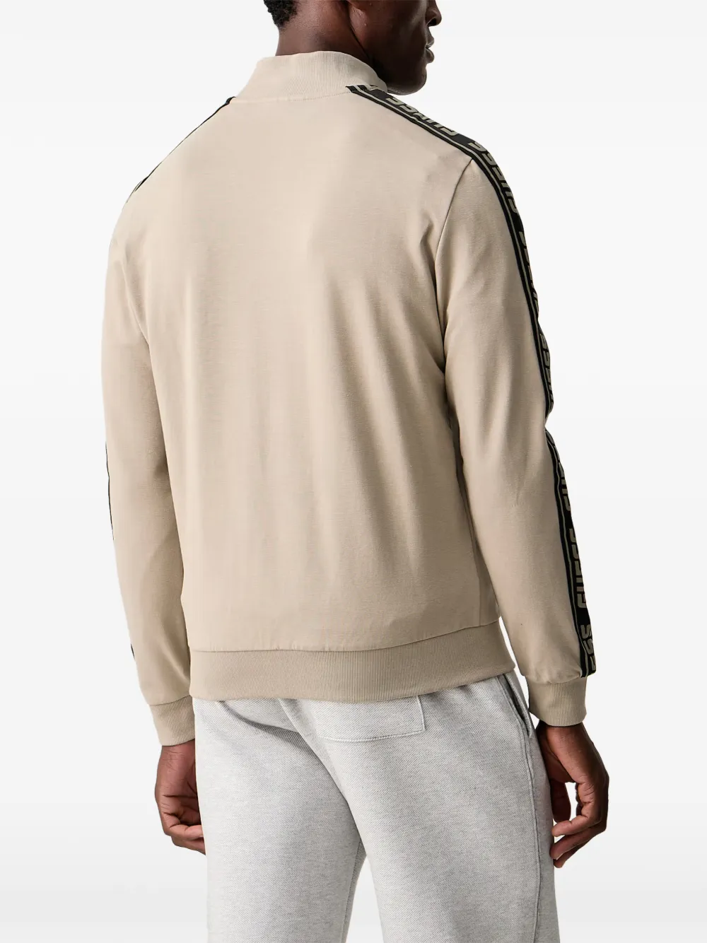 GUESS USA full zip sweatshirt Beige