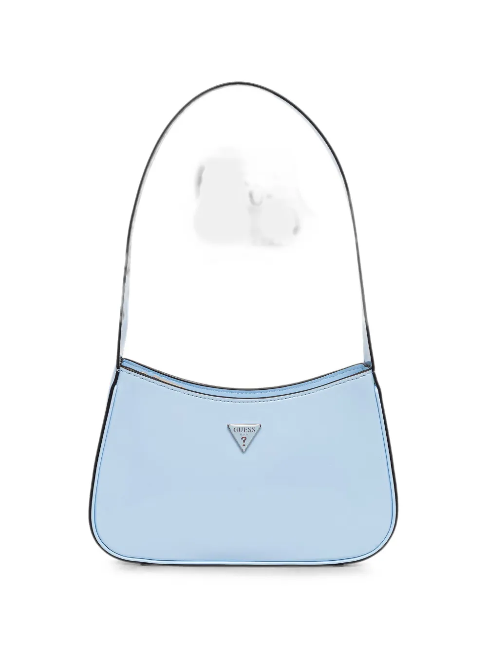 GUESS USA logo-plaque shoulder bag - Blu