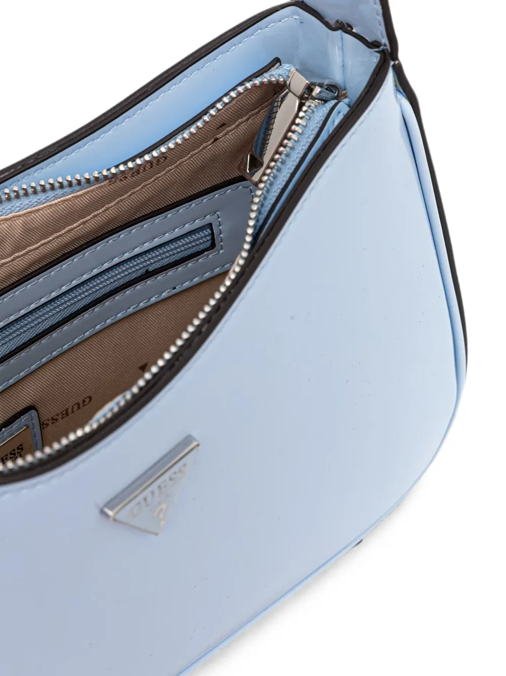 GUESS USA Schoudertas met logoplakkaat Blauw
