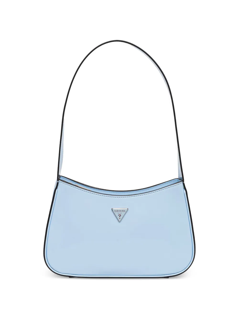 GUESS USA logo-plaque shoulder bag - Blau