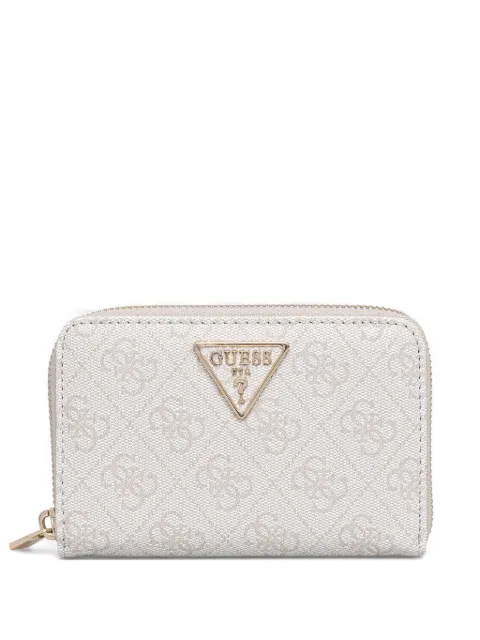 GUESS USA cartera Laurel con logo y cremallera